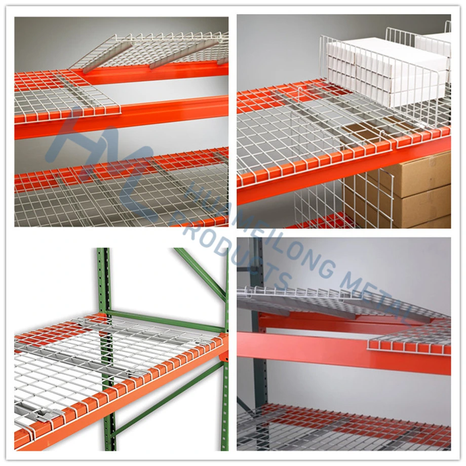 Welded Steel Metal Wire Mesh Decking Railing for Pallet Racking